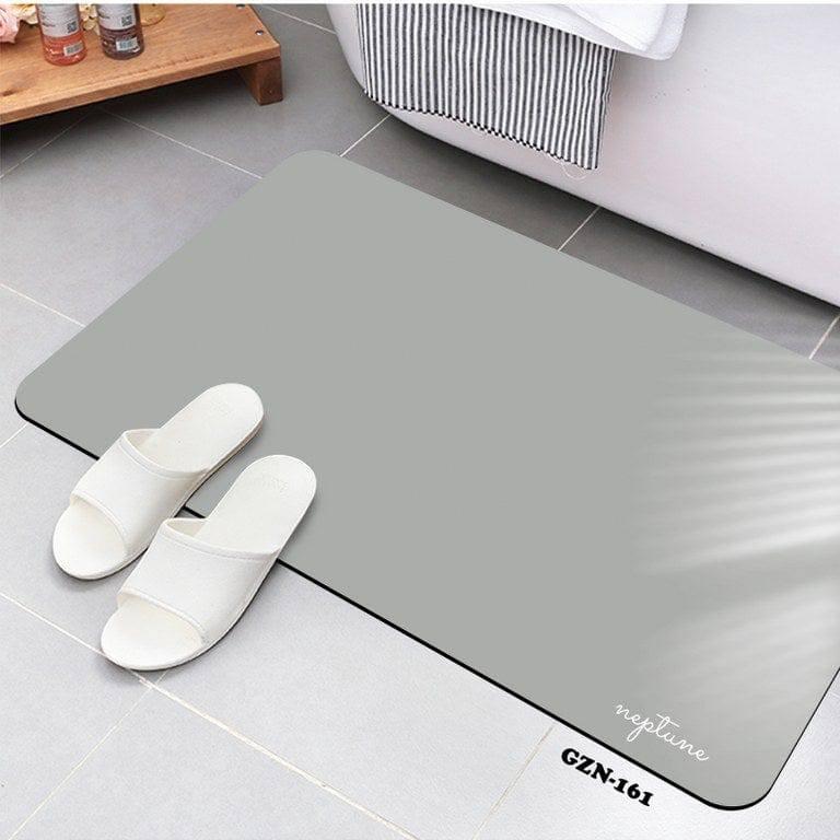 Diatomite bathmat texture close-up
