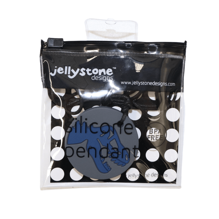 Jellystone Designs Chew Necklace Dino Pendant
