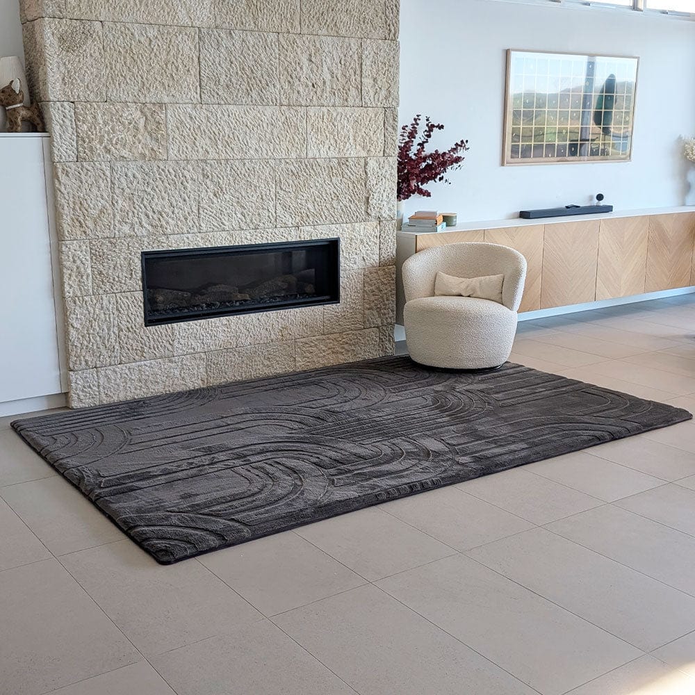 Neptune Blanket Floor Mat Medium - (1.5 x 2m) / Charcoal - PRE ORDER 10/08/2025 The Mellow Mat® Cloud Haven 3D (Soft Touch Sensory Tatami Rug)
