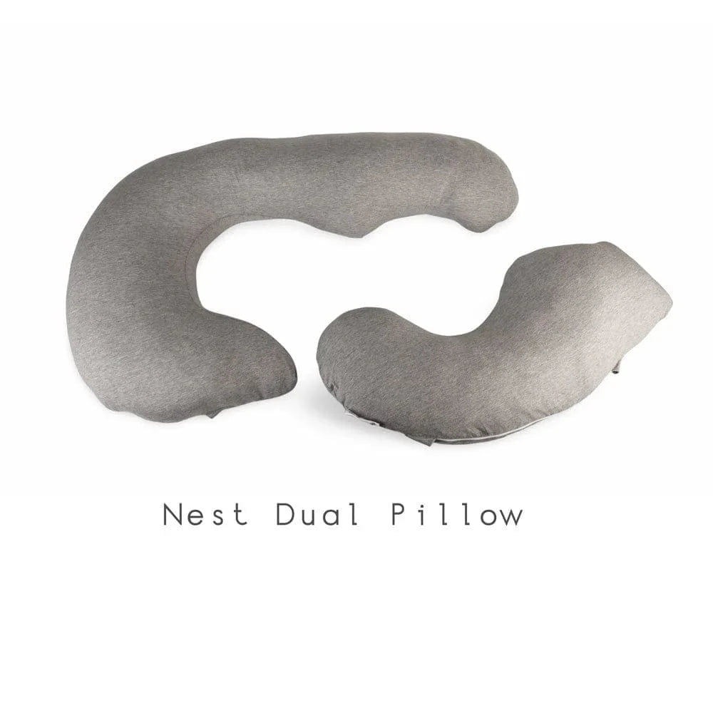 Neptune Blanket Pillow Light Grey The Nest Dual – 2-Part Pregnancy Pillow