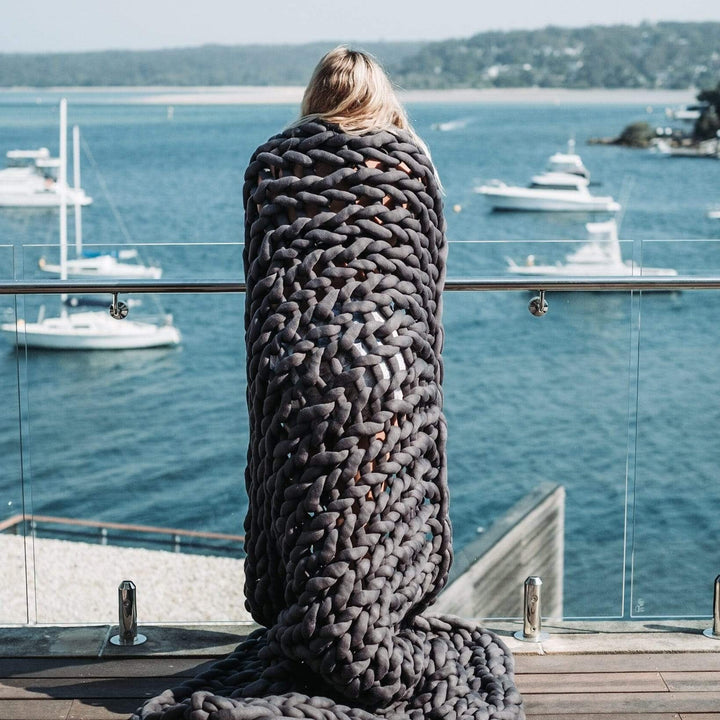 Neptune Blanket Weighted Blankets Neptune Knitted Weighted Blanket
