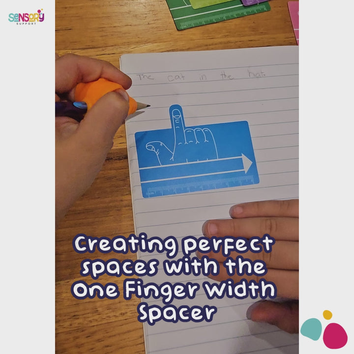 Pack of 8 - One Finger Width Spacer Writing Tool