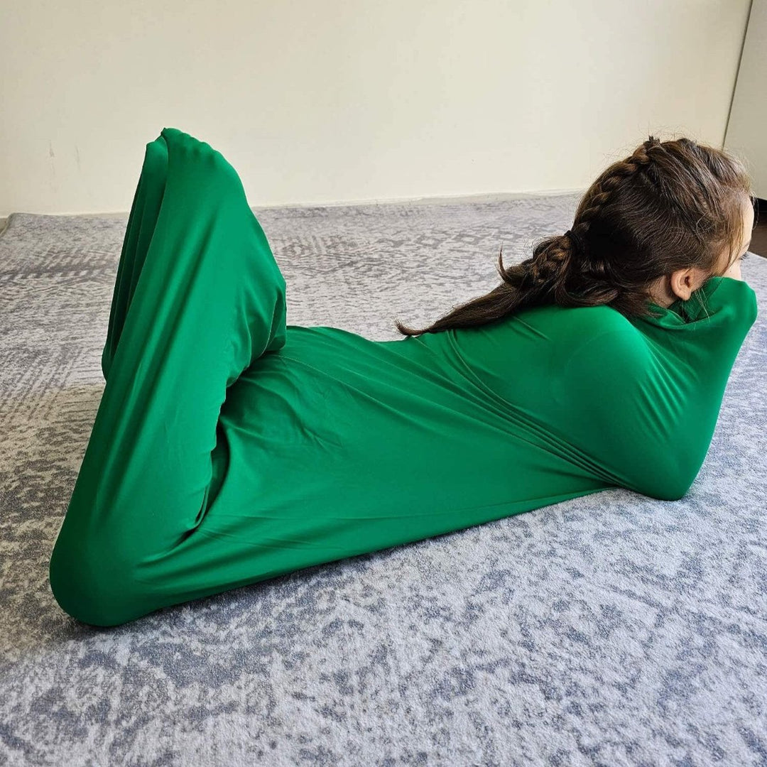 Sensory Support Body Sock Small / Green Lycra Stretchy Body Sock