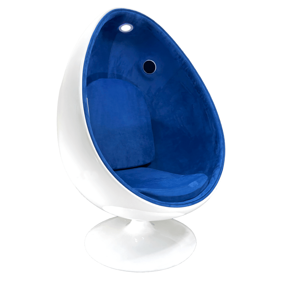 Sensory Support Calming Sensory Seating Sensory Egg Chair with Light and Speakers