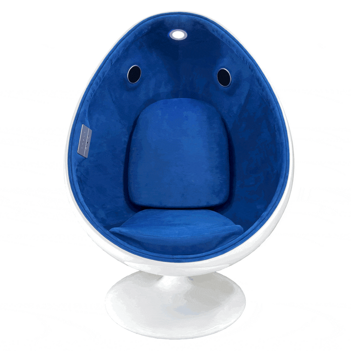 Sensory Support Calming Sensory Seating Sensory Egg Chair with Light and Speakers