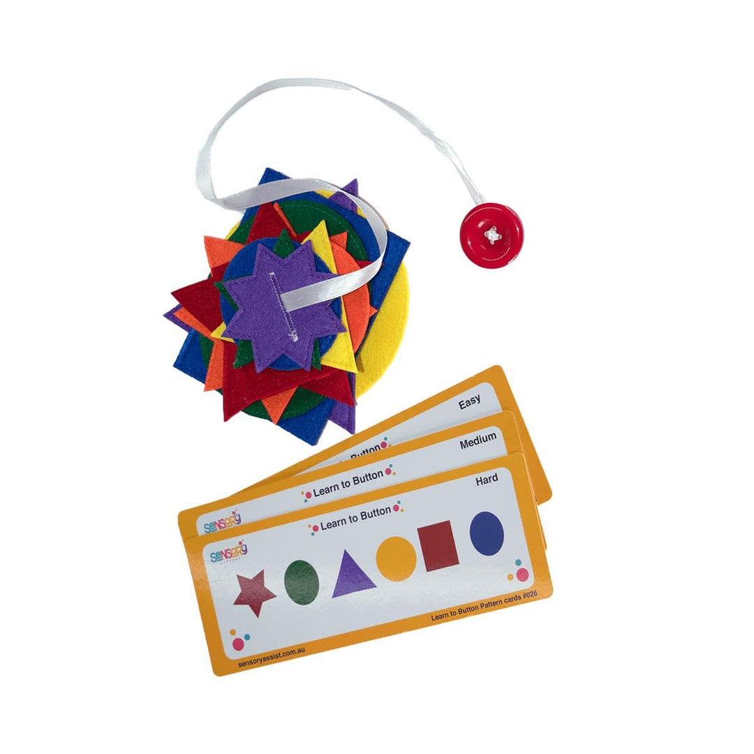 Sensory Support Classroom & School Tools Button Pizzazz Learn to Button