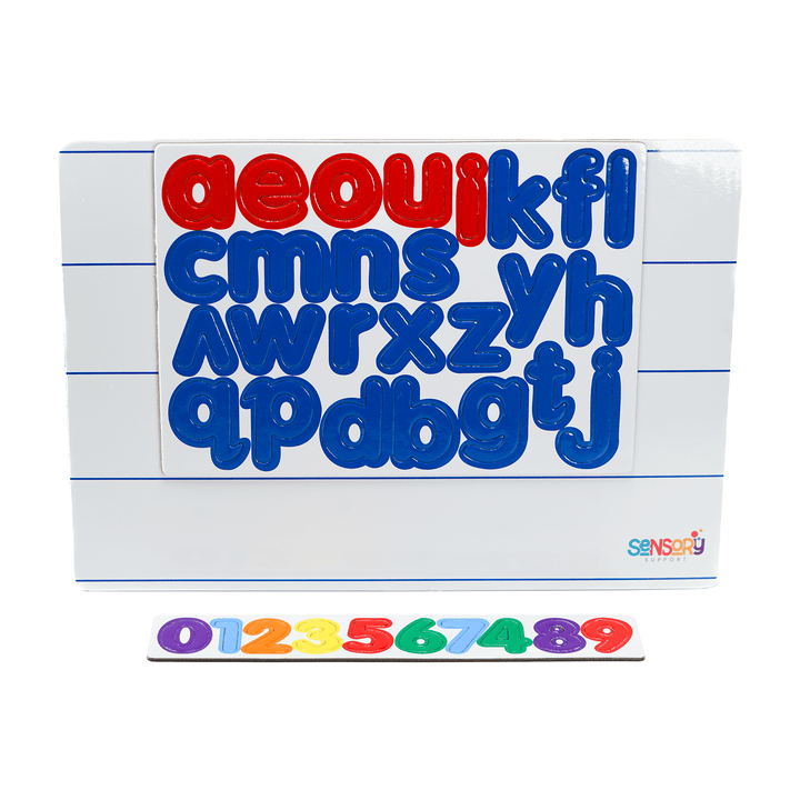 Sensory Support Hand Function Student Magnetic Whiteboard with Letters and Numbers