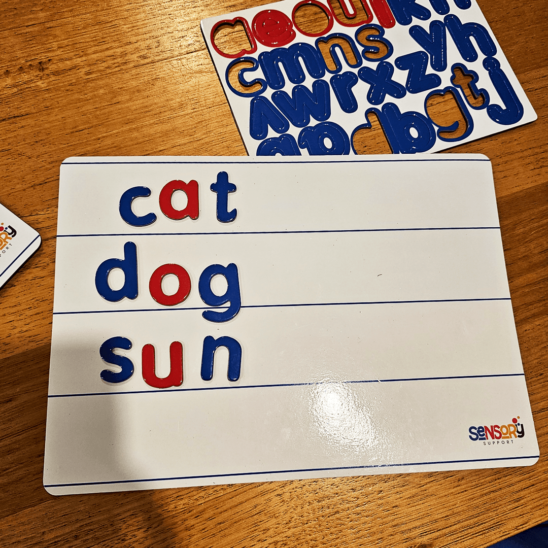 Sensory Support Hand Function Student Magnetic Whiteboard with Letters and Numbers