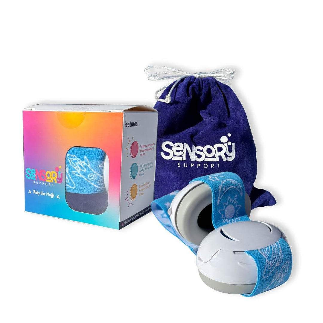 Sensory Support Hearing Protection Baby Blue Baby Ear Muffs