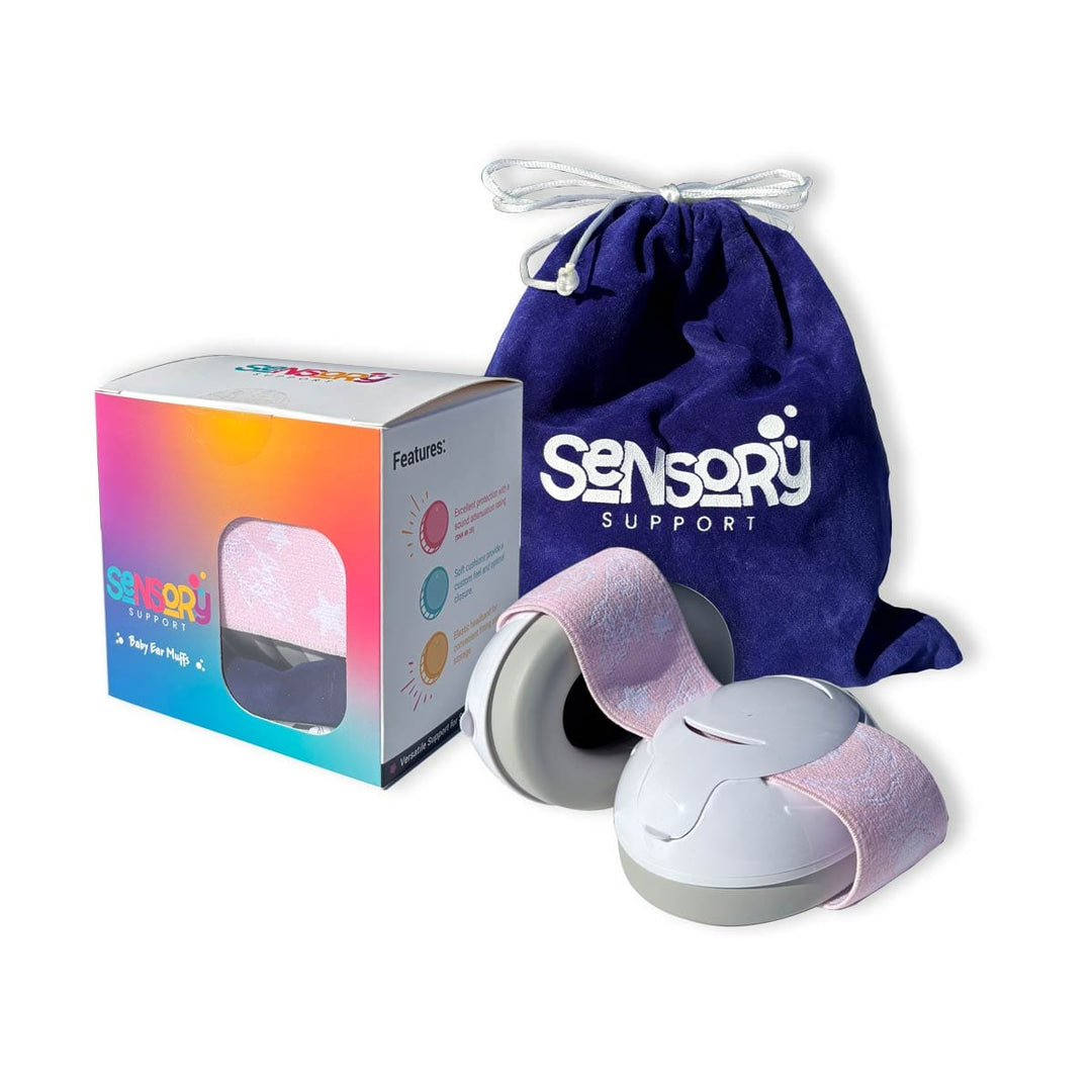 Sensory Support Hearing Protection Baby Pink Baby Ear Muffs