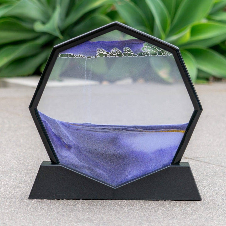 Sensory Support Sand Art Scape Purple Sand Art Scape