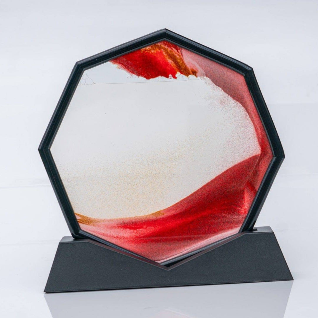 Sensory Support Sand Art Scape Red Sand Art Scape