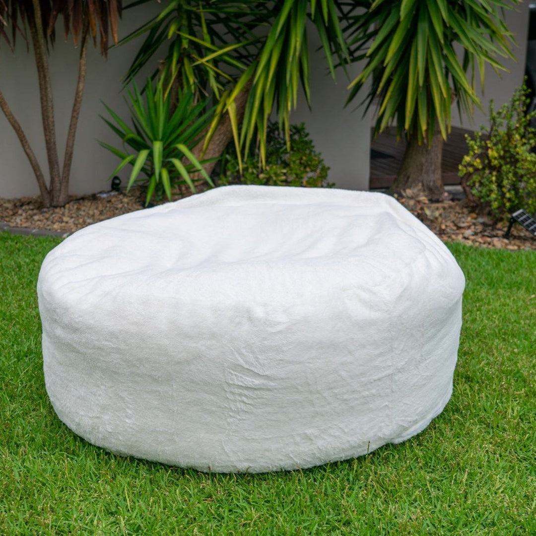 Sensory Support Sensory Pod Solo 120cm x 50cm / White Sensory Pod | Plush filled beanbag