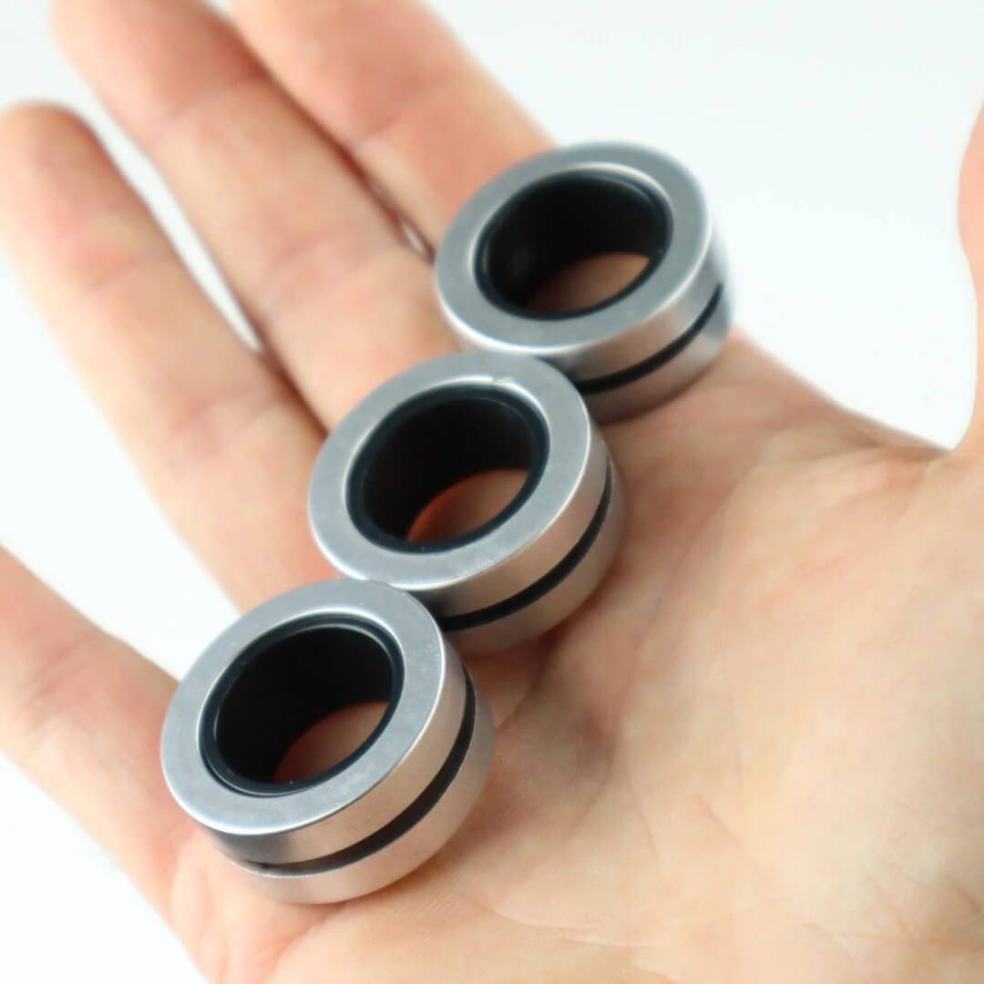 Magnetic fidget rings and tools