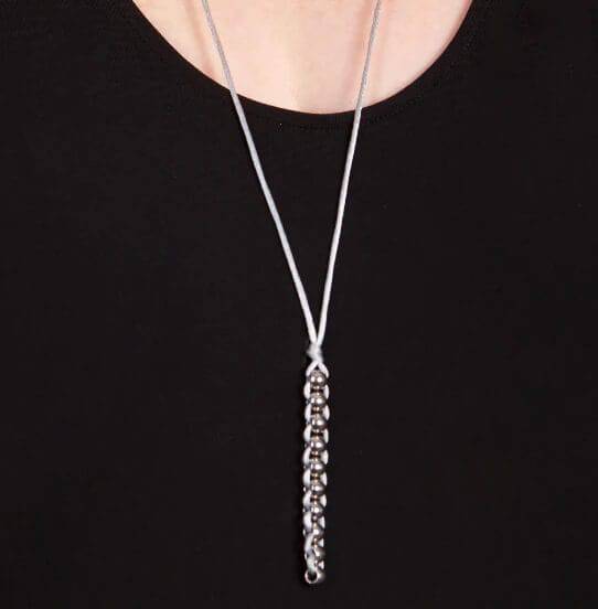 Creative ways to wear chew necklaces