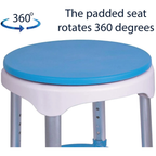Max Mobility Delta S34 Swivel Shower Stool