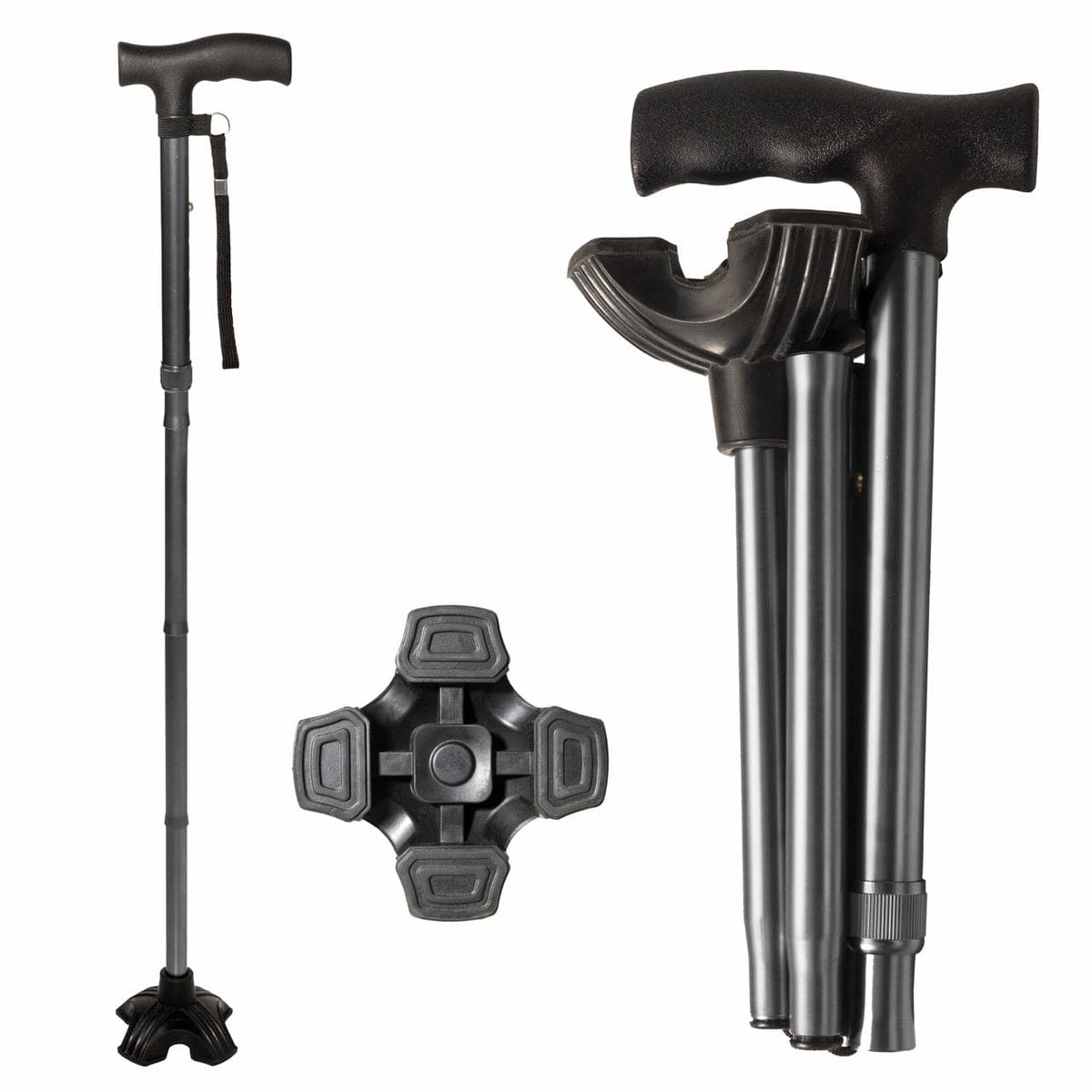 Quintro Healthcare Crutches & Canes Black Walnut Stander Wonder Cane