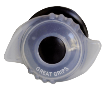 Great Grips door knob cover close up