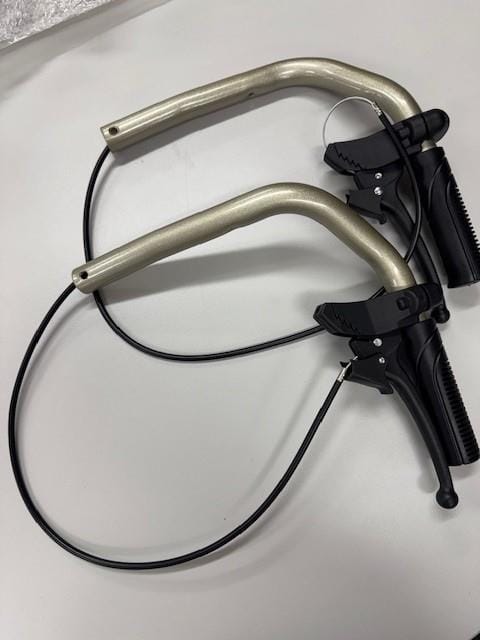 Max Mobility Parts & Accessories Max Mobility Omega LA1 Wheelchair Brake Handle Kit Gold (Pair)