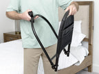 Bed Rail Advantage Traveler folded for travel