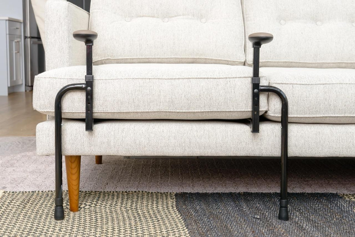 EZ Stand-N-Go beside a sofa