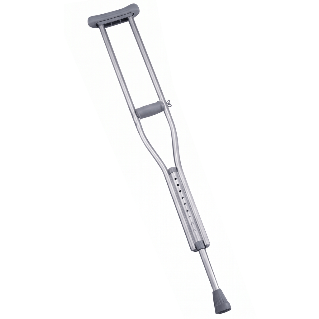 Quintro Healthcare Walking Aids Tall Max Mobility Alpha Aluminium Underarm Crutches