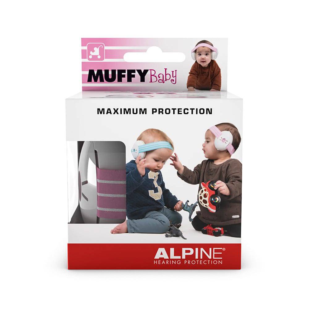 Alpine Hearing Protection Pink Alpine Muffy Baby Ear Muffs