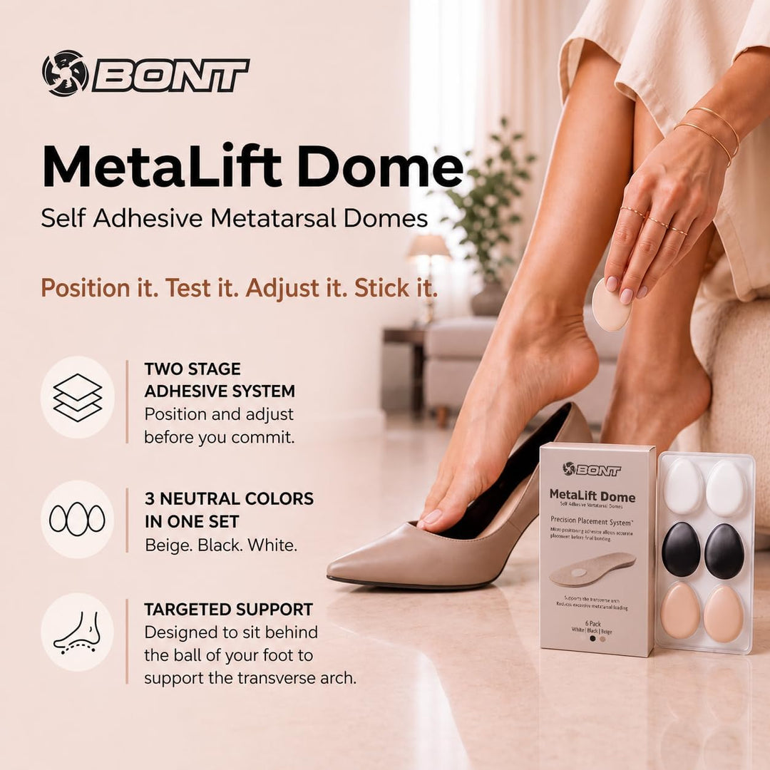 Bont Wellness Bont MetaLift Dome Metatarsal Supports - 3 Pairs