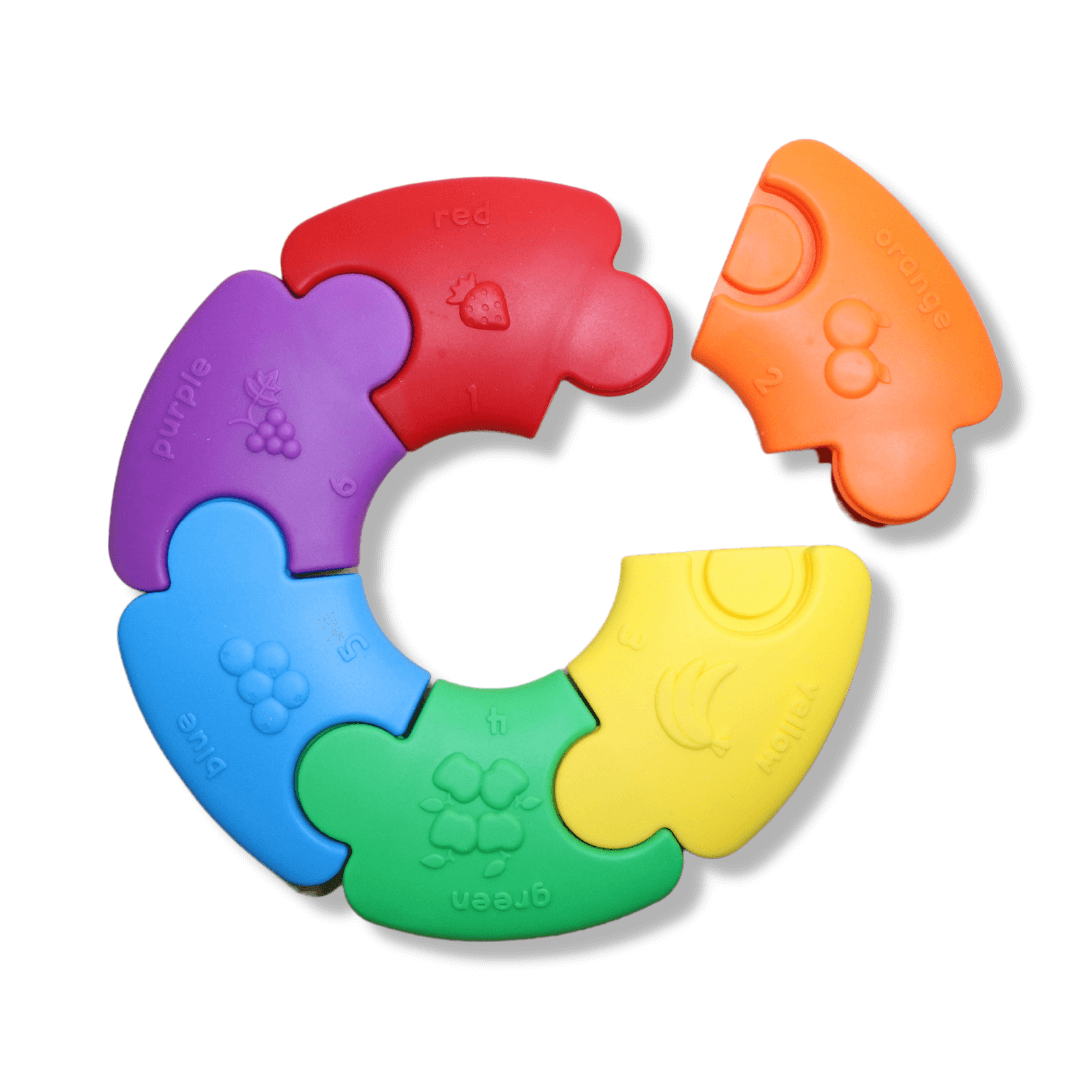 Jellystone Colour Wheel Teething Toy