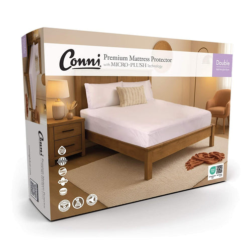 Conni Continence Care Conni Micro-Plush - Double Waterproof Fitted Sheet