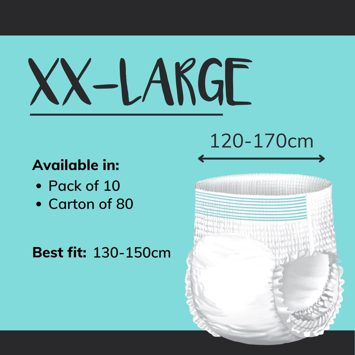 Conni Continence Care Conni Pull Ons XX Large (Carton of 80)