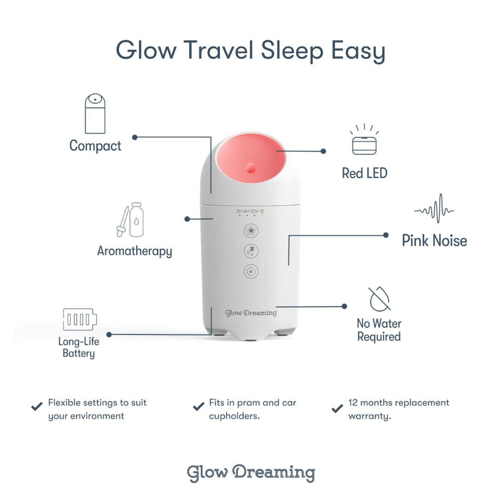 Glow Dreaming Sleep Lamp Glow Travel Sleep Easy - Travel Easy