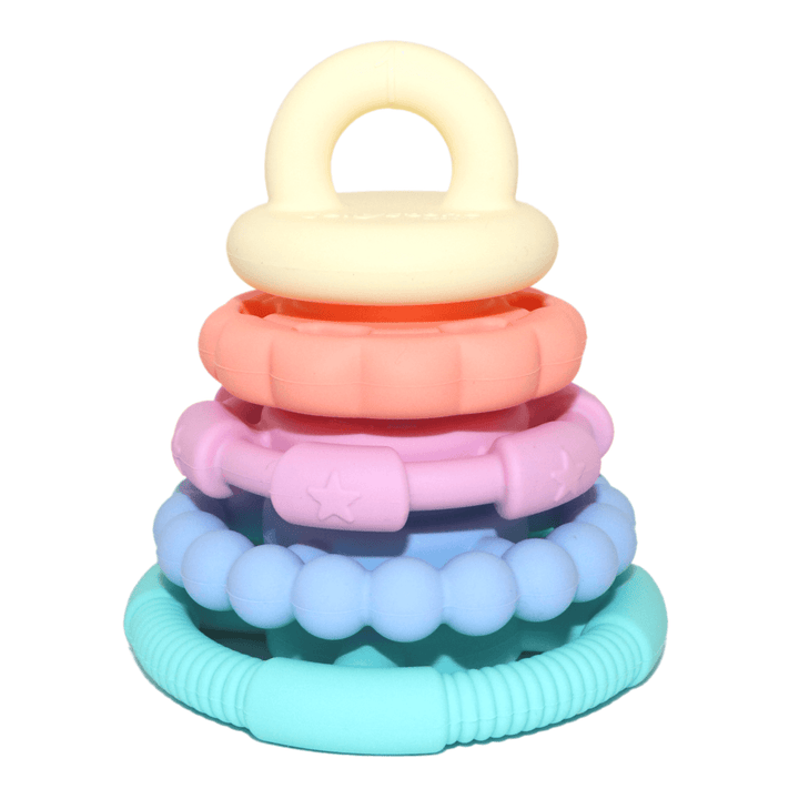 Jellystone Designs Teethers Rainbow Stacker and Teether