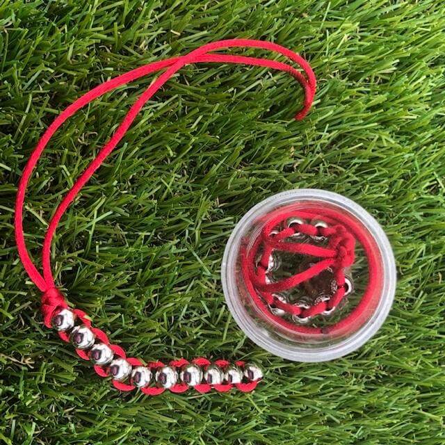 Kaiko Bracelets Red Caterpillar Fidget for Hand