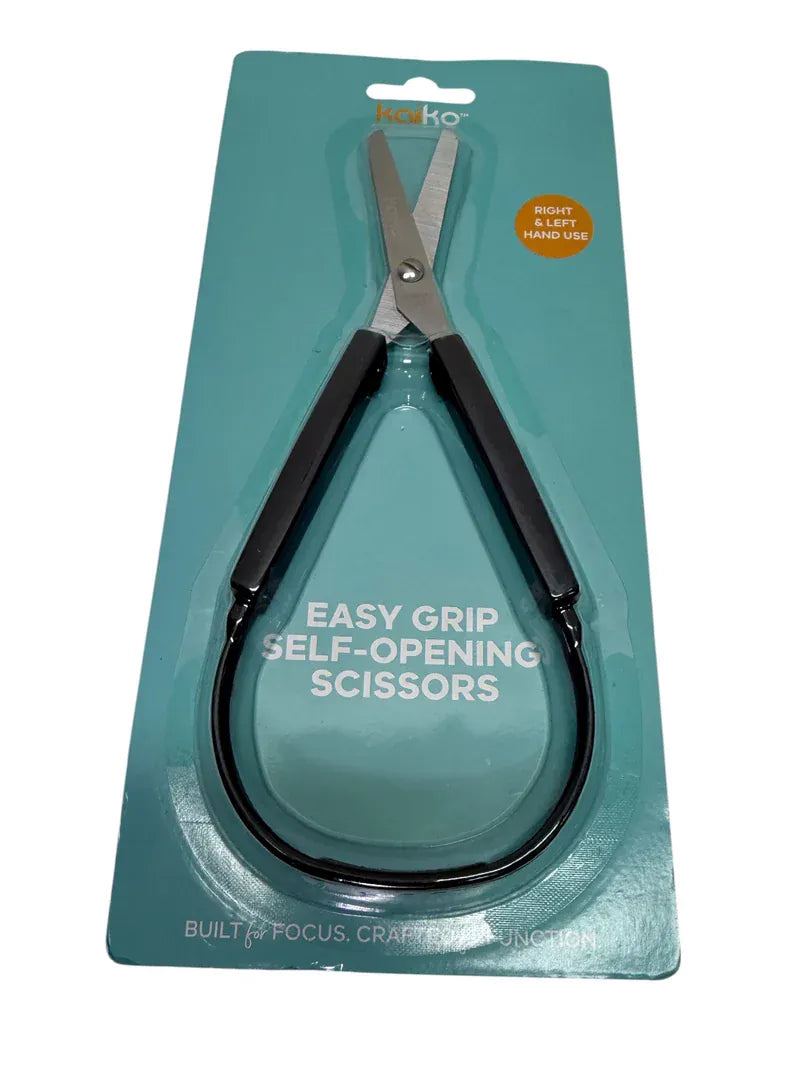 Kaiko Fidget & Fine Motor Easy Grip Self-Opening Scissors