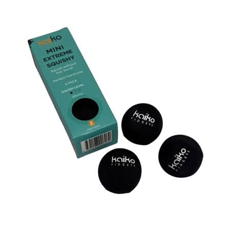 Kaiko Fidget & Fine Motor Kaiko Mini Extreme Squishy, 3 Pack