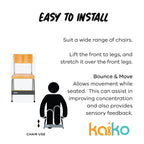 Kaiko Fidget & Fine Motor Kaiko Sensory Foot & Exercise Bands, Set of 3