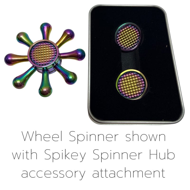 Kaiko Fidget & Fine Motor Kaiko Wheel Spinner, Oil Slick