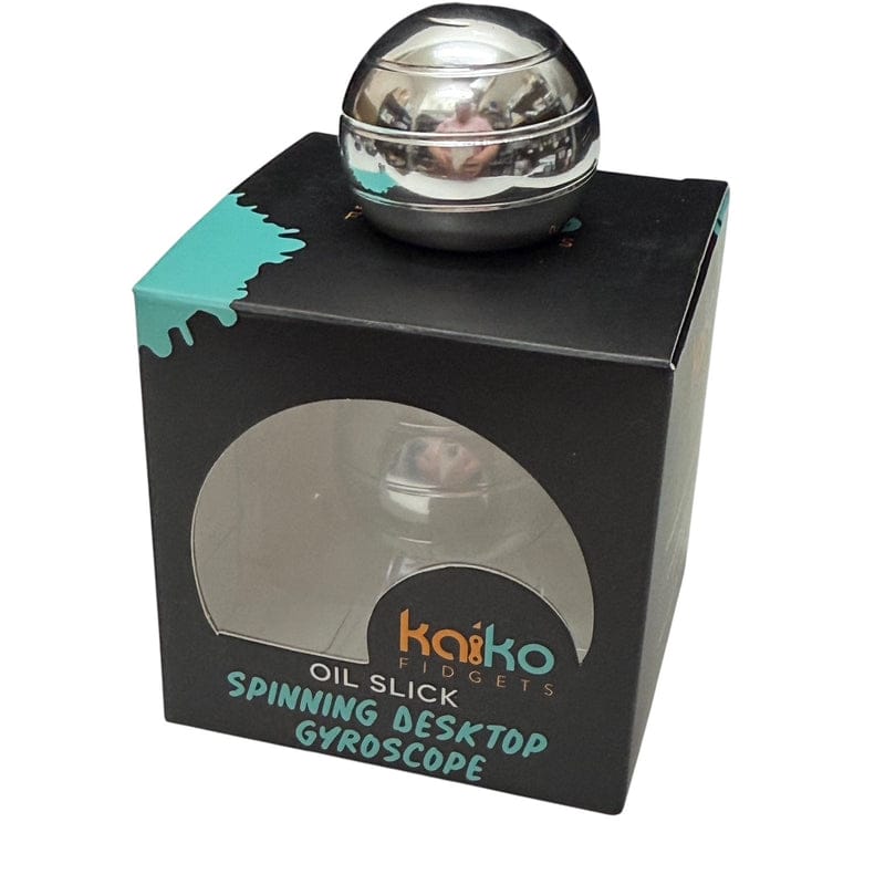 Kaiko Fidget & Fine Motor Oil Slick Kaiko Gyroscope Desktop Fidget