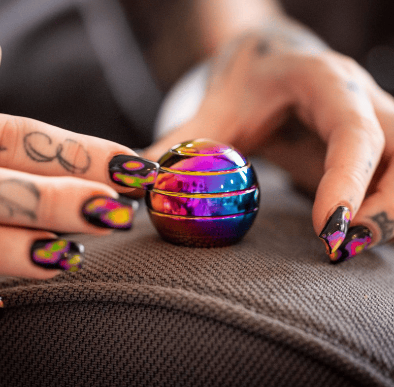 Kaiko Fidget & Fine Motor Oil Slick Kaiko Gyroscope Desktop Fidget