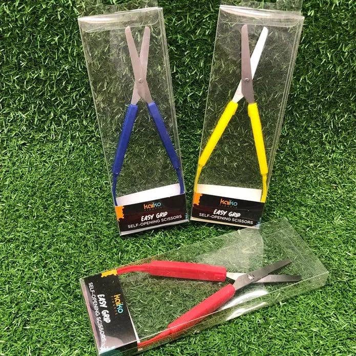 Easy Grip Self-Opening Scissors | Fidget & Fine Motor – Sensory Assist
