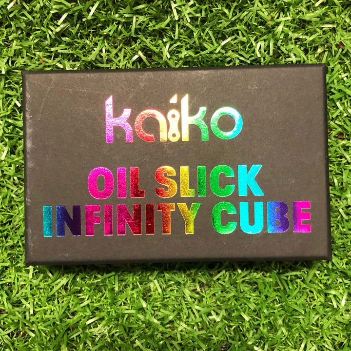 Kaiko Hand Function Infinity Cube Fidget - 165 grams Oil Slick