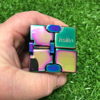 Kaiko Hand Function Infinity Cube Fidget - 165 grams Oil Slick