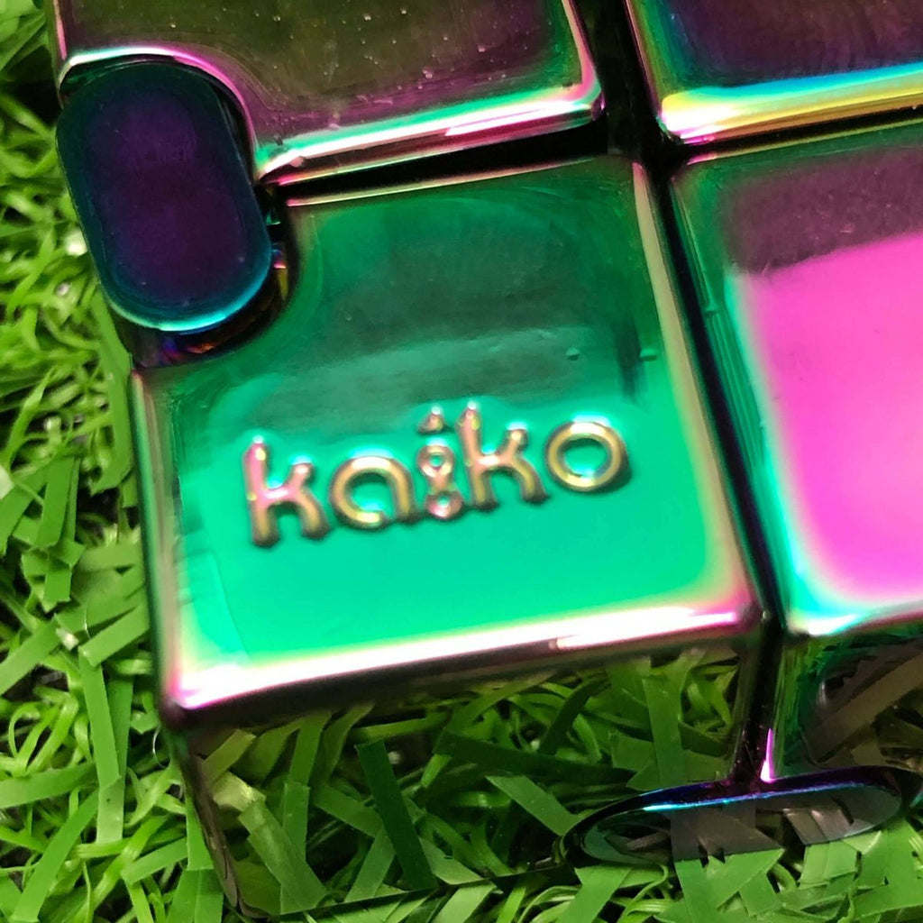 Kaiko Hand Function Infinity Cube Fidget - 165 grams Oil Slick