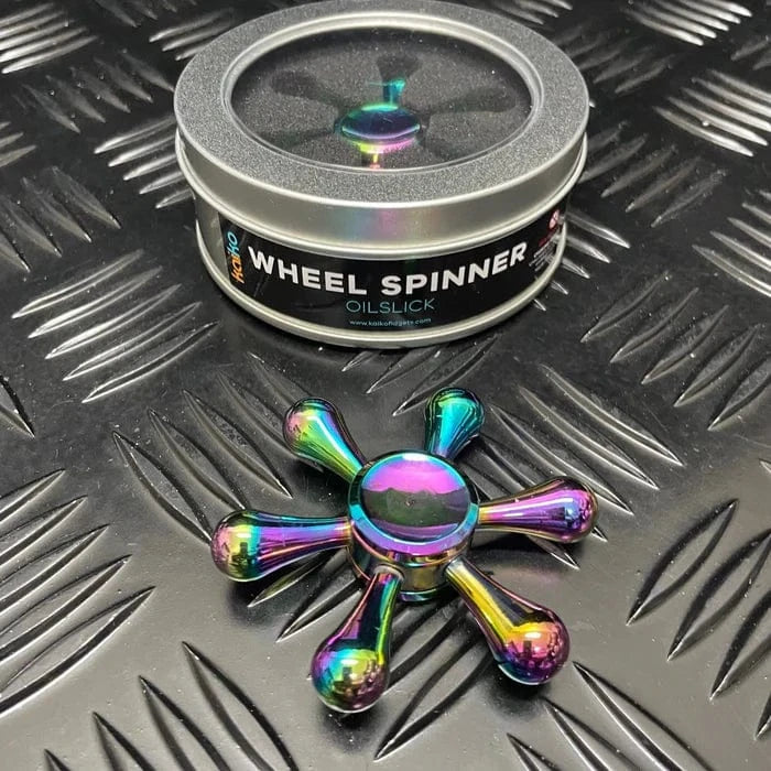 Kaiko Hand Function Wheel Spinner Metal Fidget – Customisable Fun & Focus