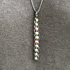 Kaiko Necklaces Oil Slick Caterpillar Fidget Necklace