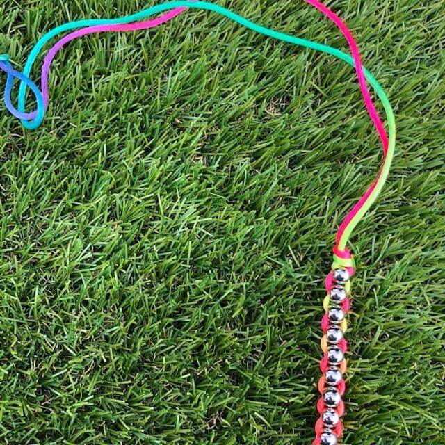 Kaiko Necklaces Rainbow Caterpillar Fidget Necklace
