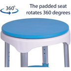 Max Mobility Bathroom & Toileting Max Mobility Delta S34 Swivel Shower Stool