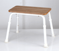 Max Mobility Bathroom & Toileting Max Mobility Delta S44-T Faux Timber Shower Stool