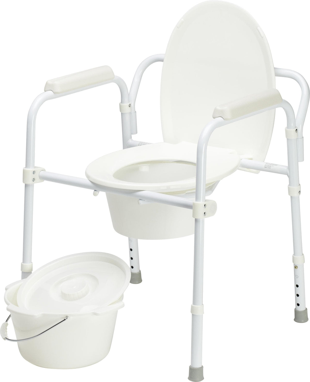 Max Mobility Bathroom & Toileting Max Mobility Delta T14 Folding Commode Seat & Lid